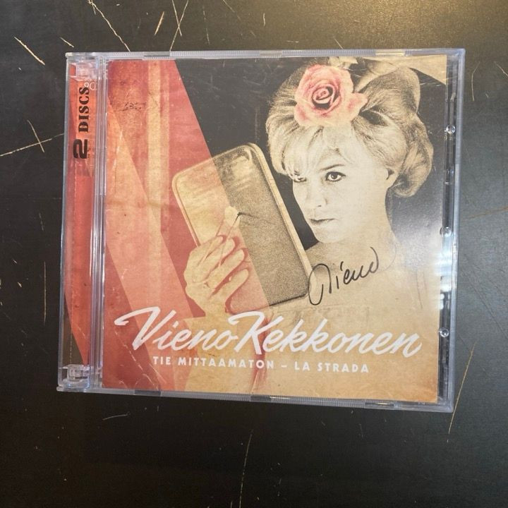 Vieno Kekkonen - Tie mittaamaton / La Strada 2CD (M-/M-) -iskelmä-